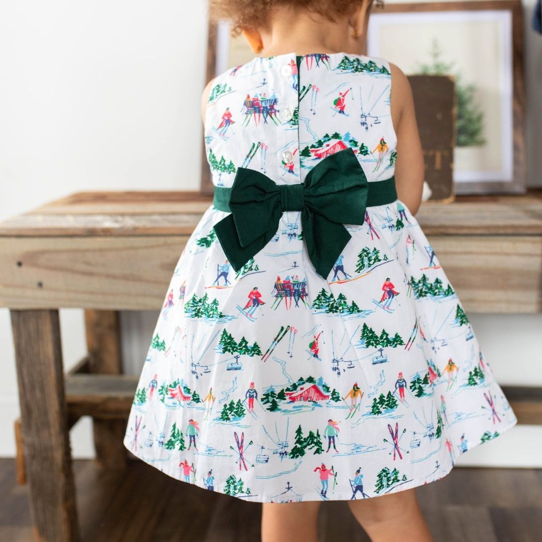 Vivienne Dress in Festive Ski