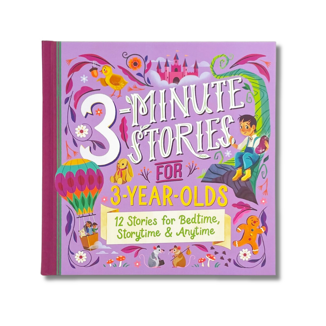 3-Minute Stories For 3-Year-Olds front