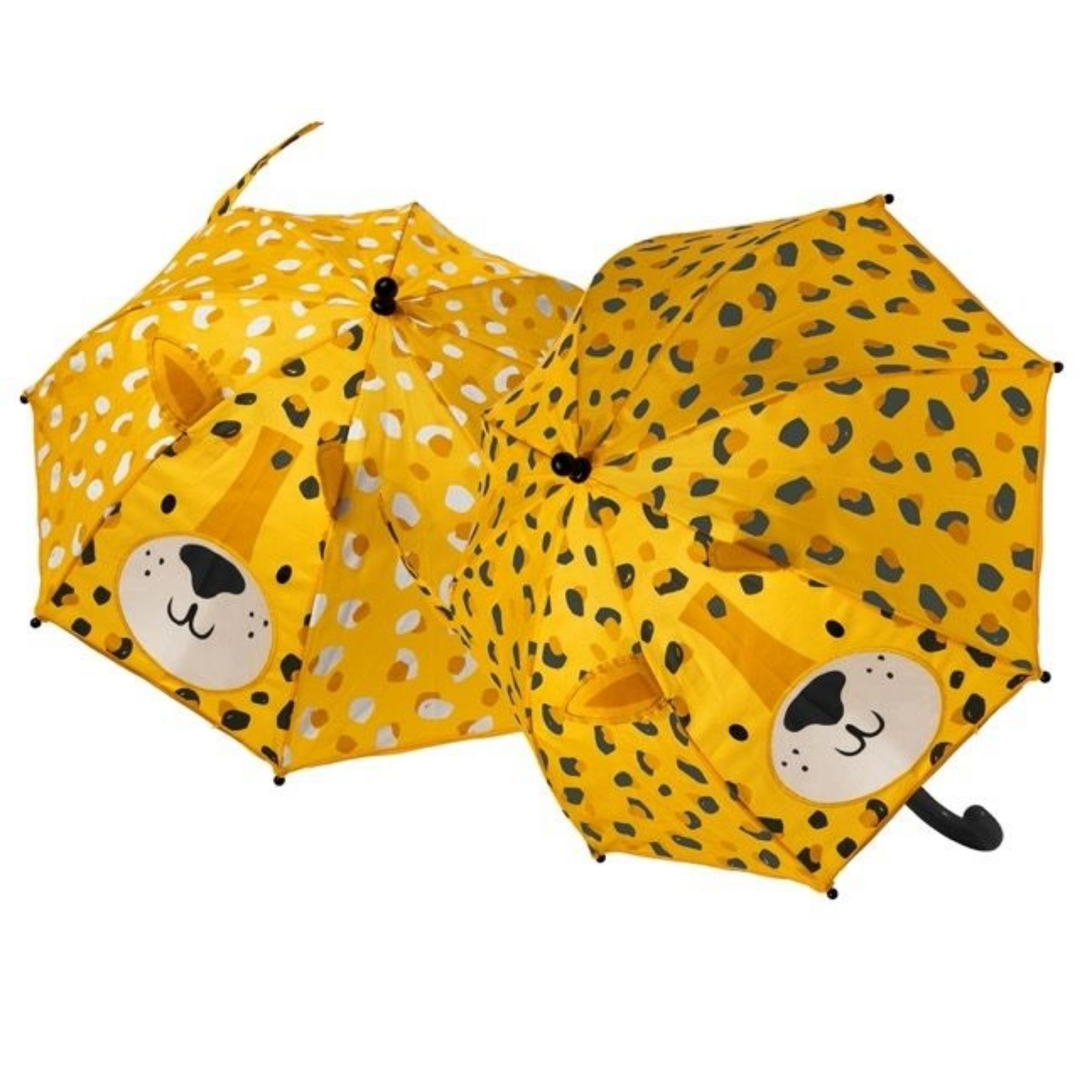 Leopard 3D Umbrella front