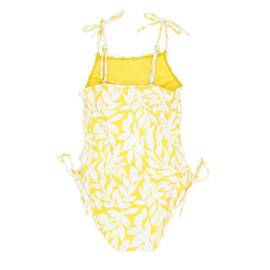 Seaside One Piece Swimsuit in Sunshine back