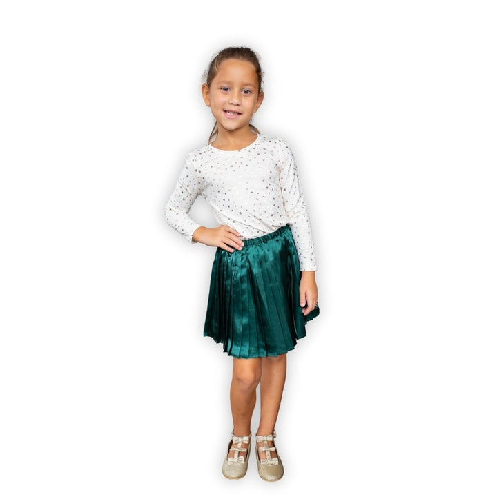 girl wearing julia skirt 