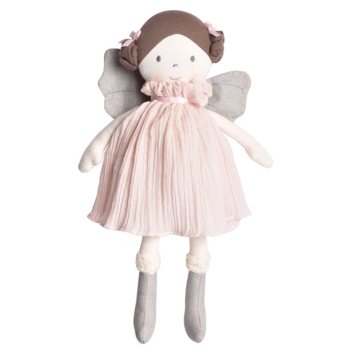 Angelina Organic Fabric Fairy Doll front