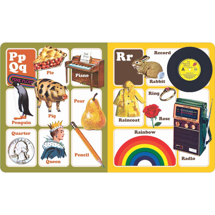 Apples To Zeppelin: A Rockin' ABC Book inside