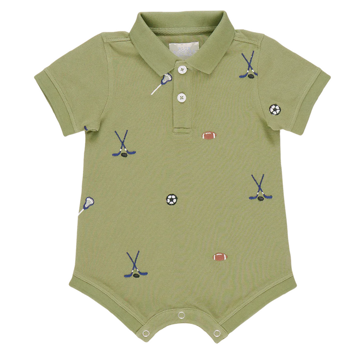 Baby Alec Jumper - Sports Embroidery front