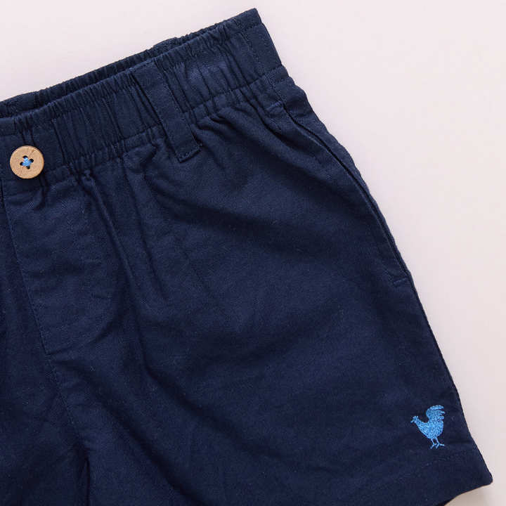 Baby Jackson Short - Navy details