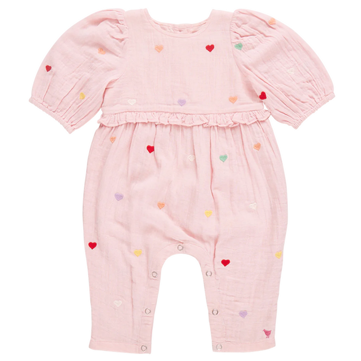 Baby Brooke Jumper - Candy Heart Embroidery front