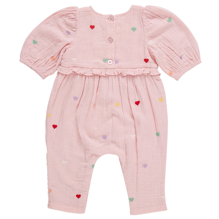 Baby Brooke Jumper - Candy Heart Embroidery back