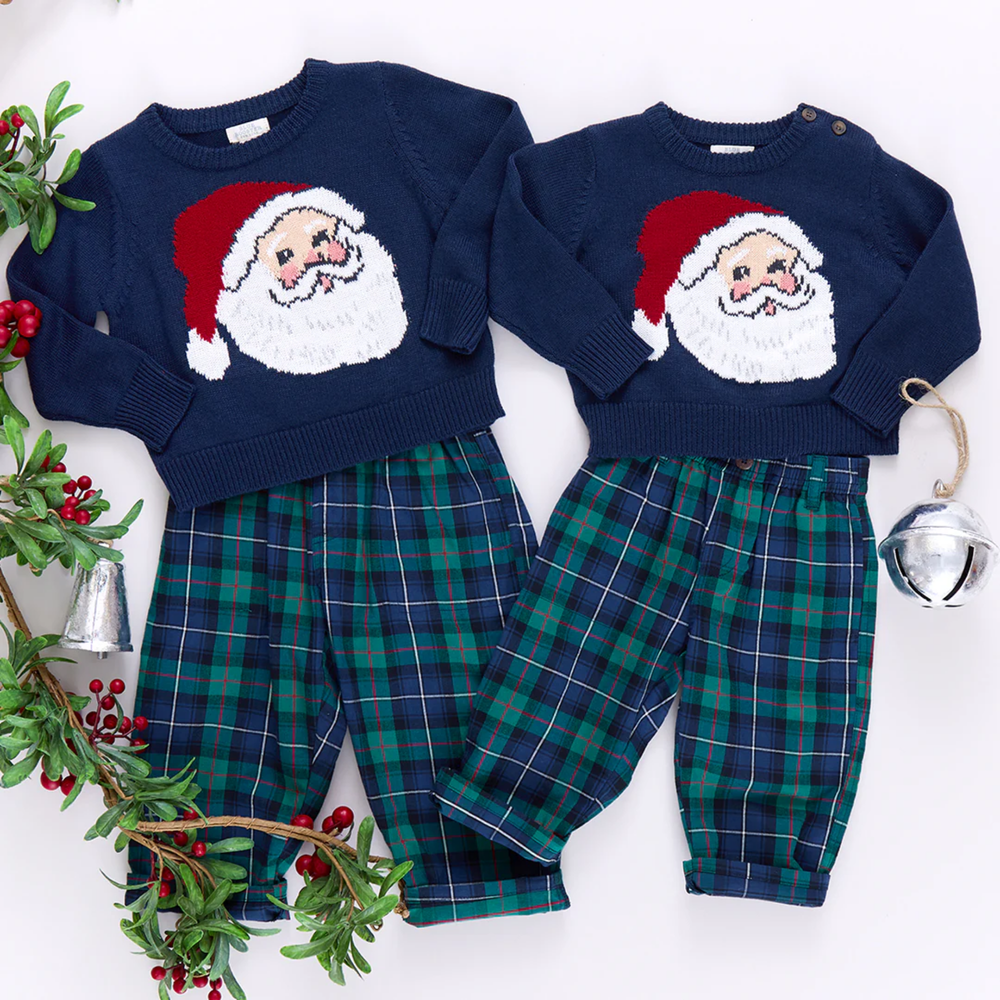 Baby  Jackson Pant - Green Tartan