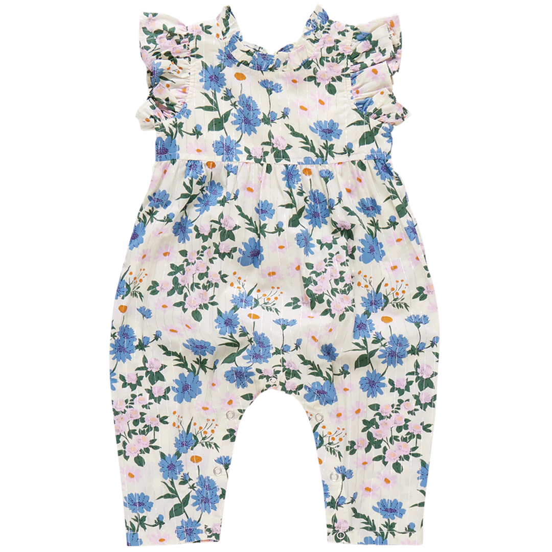 Baby Jennifer Jumper - Melon Daisy Floral front