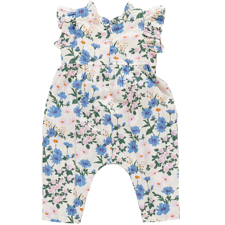 Baby Jennifer Jumper - Melon Daisy Floral back