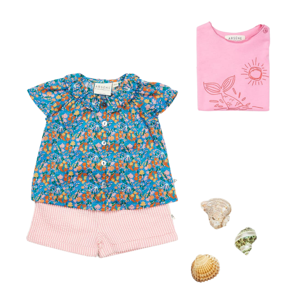 Baby Plouf T-Shirt in Rose