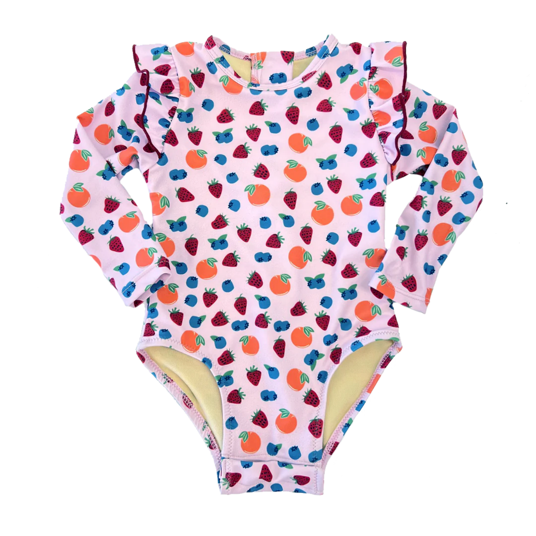 Baby Rachel Suit - Mixed Fruit front