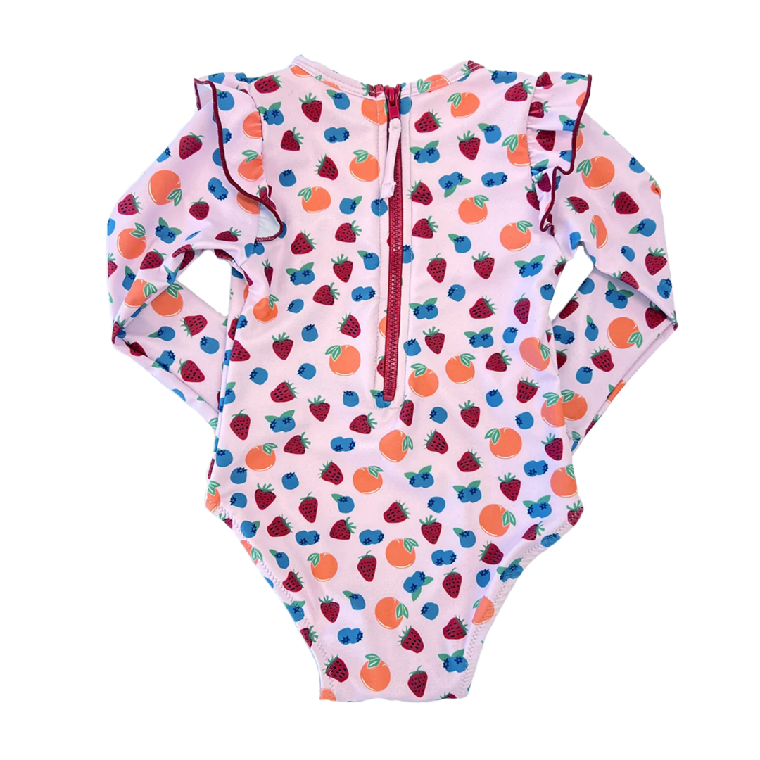 Baby Rachel Suit - Mixed Fruit back