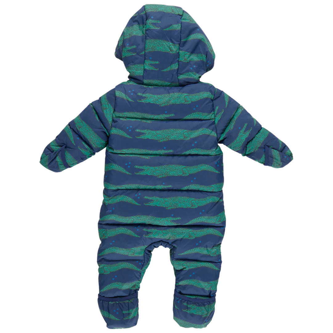 Baby Snowsuit - Crocodiles back