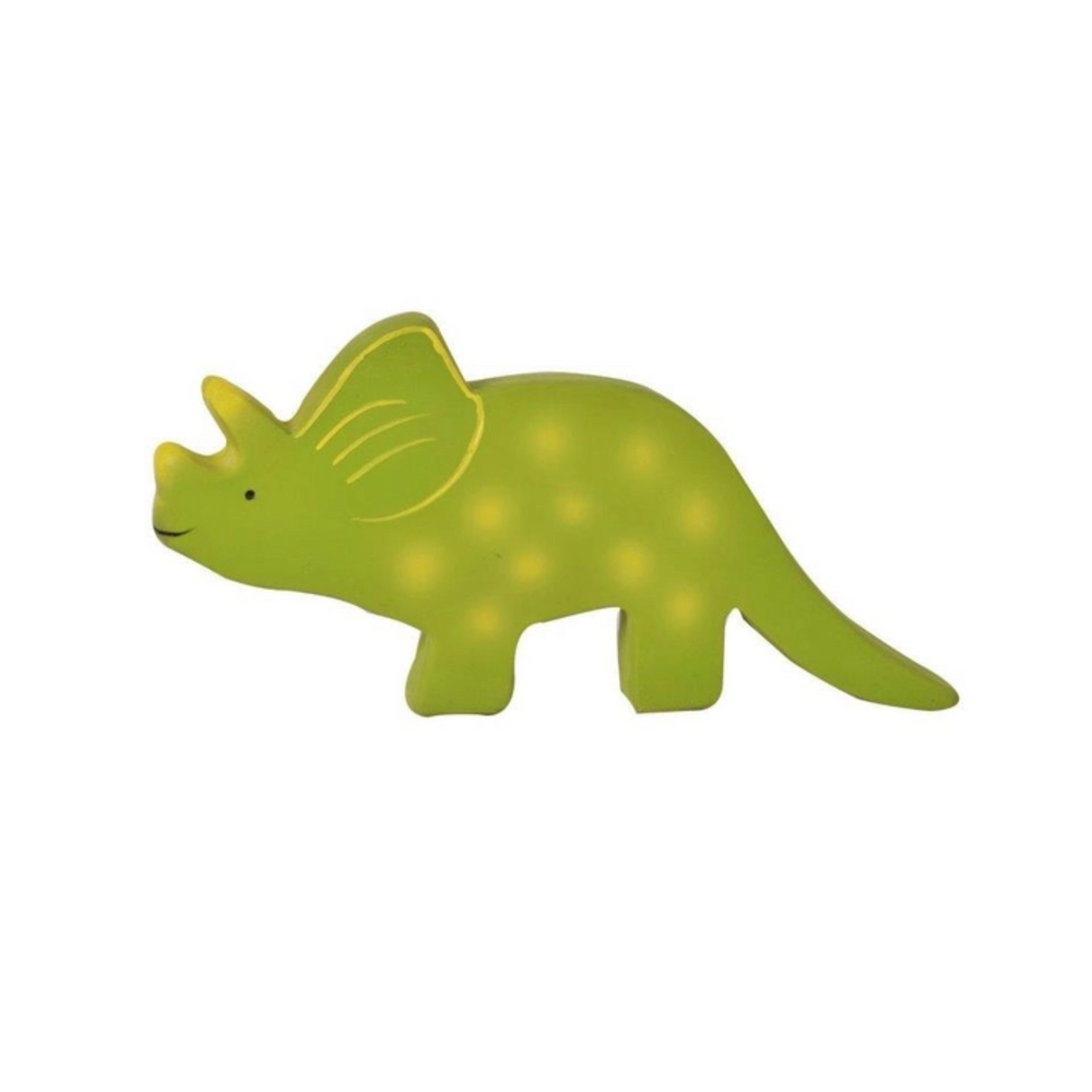 Baby Triceratops Natural Organic Rubber Toy