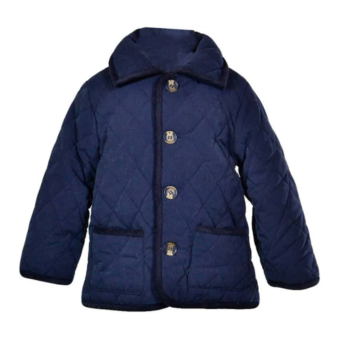 Barn Jacket in Navy front