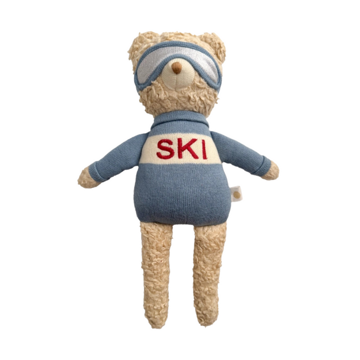 Benjamin Bear Ski Plushie front