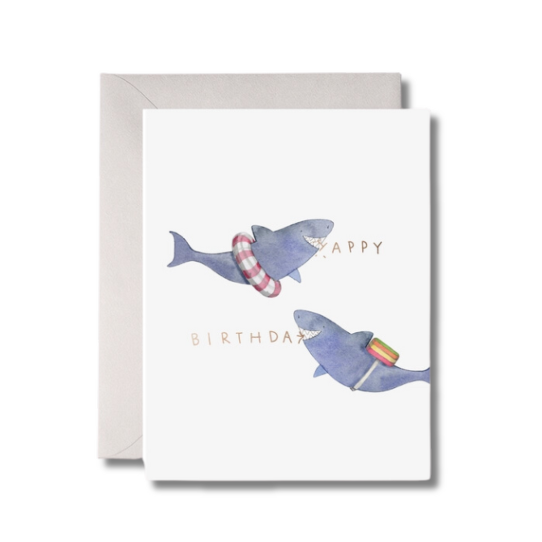 Bitten Birthday Card front