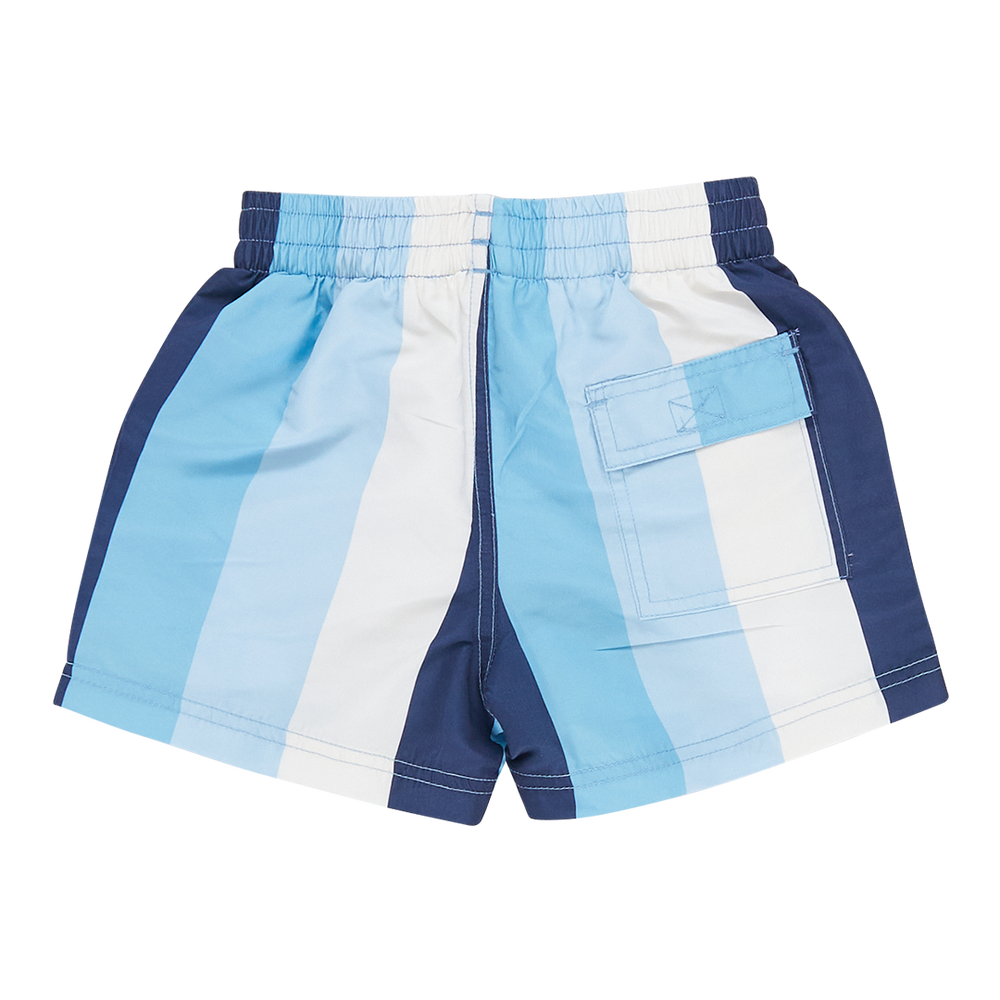 Swim Trunk - Ocean Stripe back