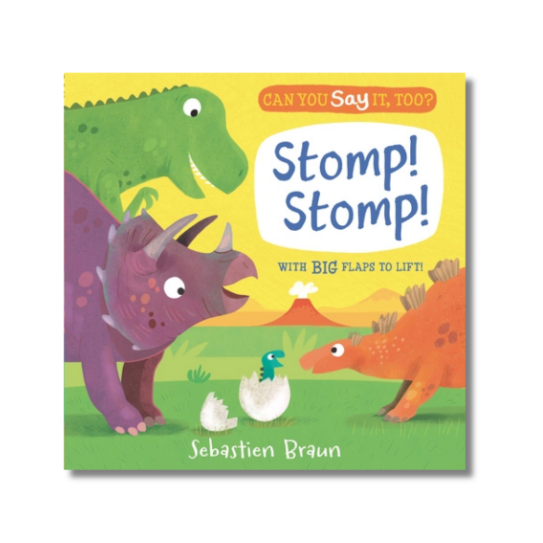 Can You Say It, Too? Stomp! Book front