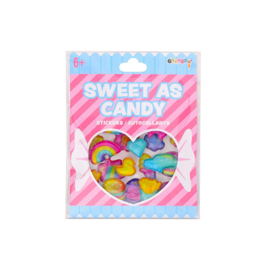 Candy Gel Glitter Stickers front