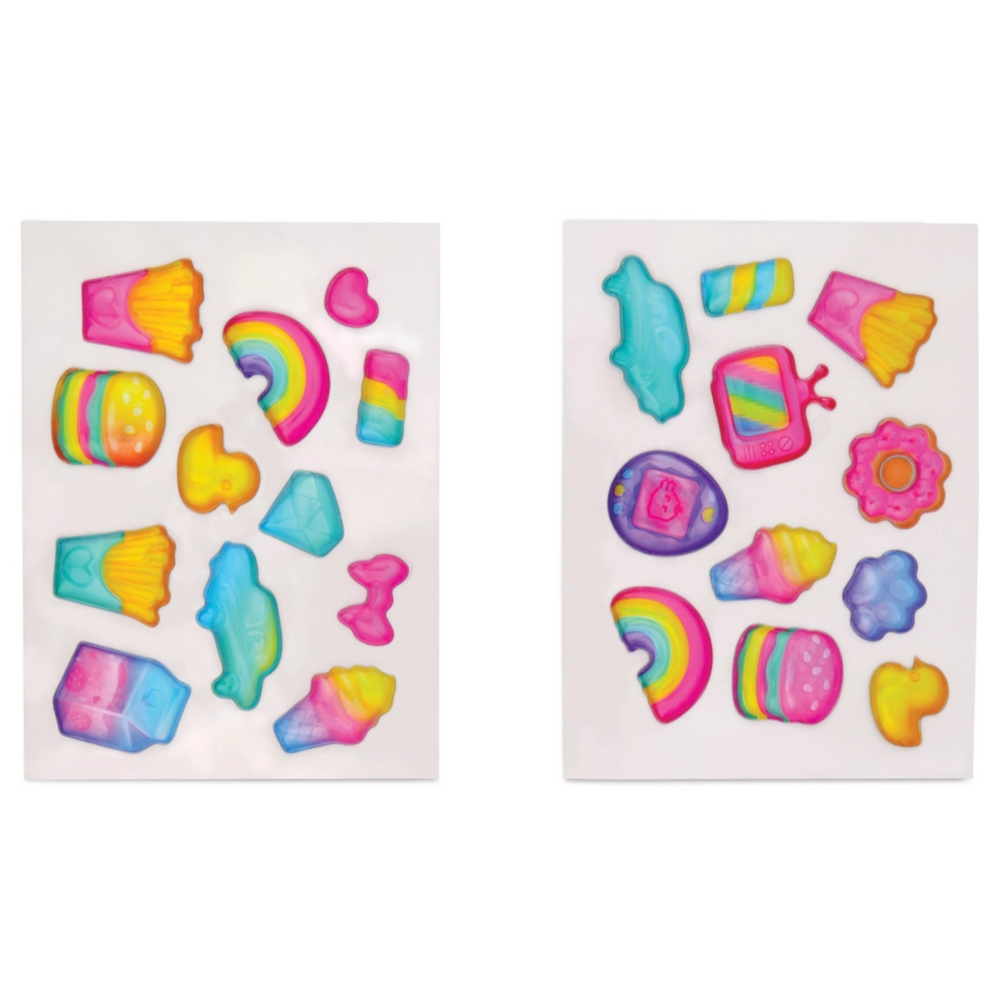 Candy Gel Glitter Stickers designs