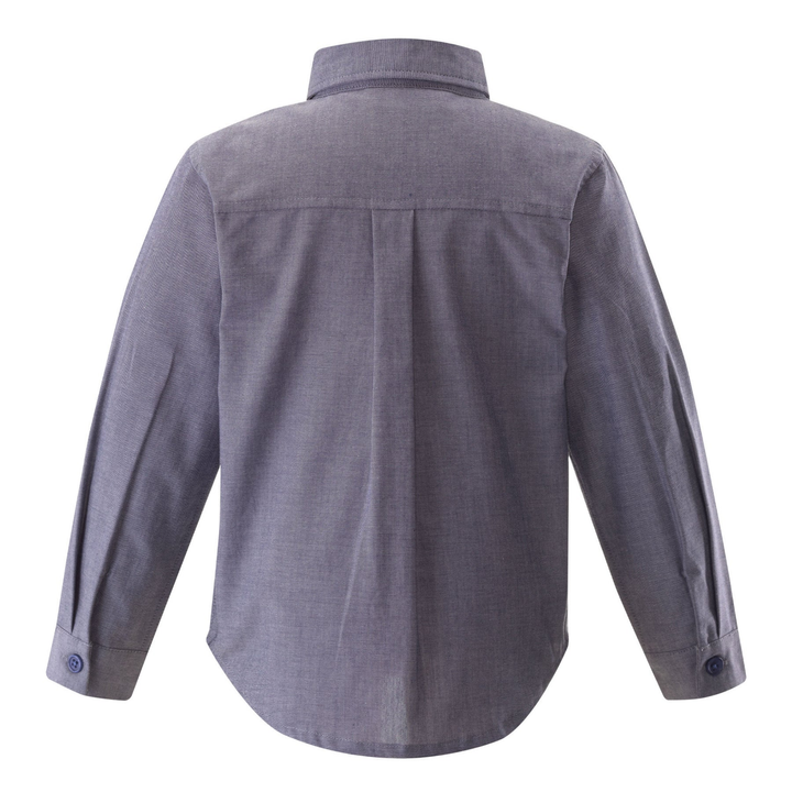 Chambray Shirt in Blue back