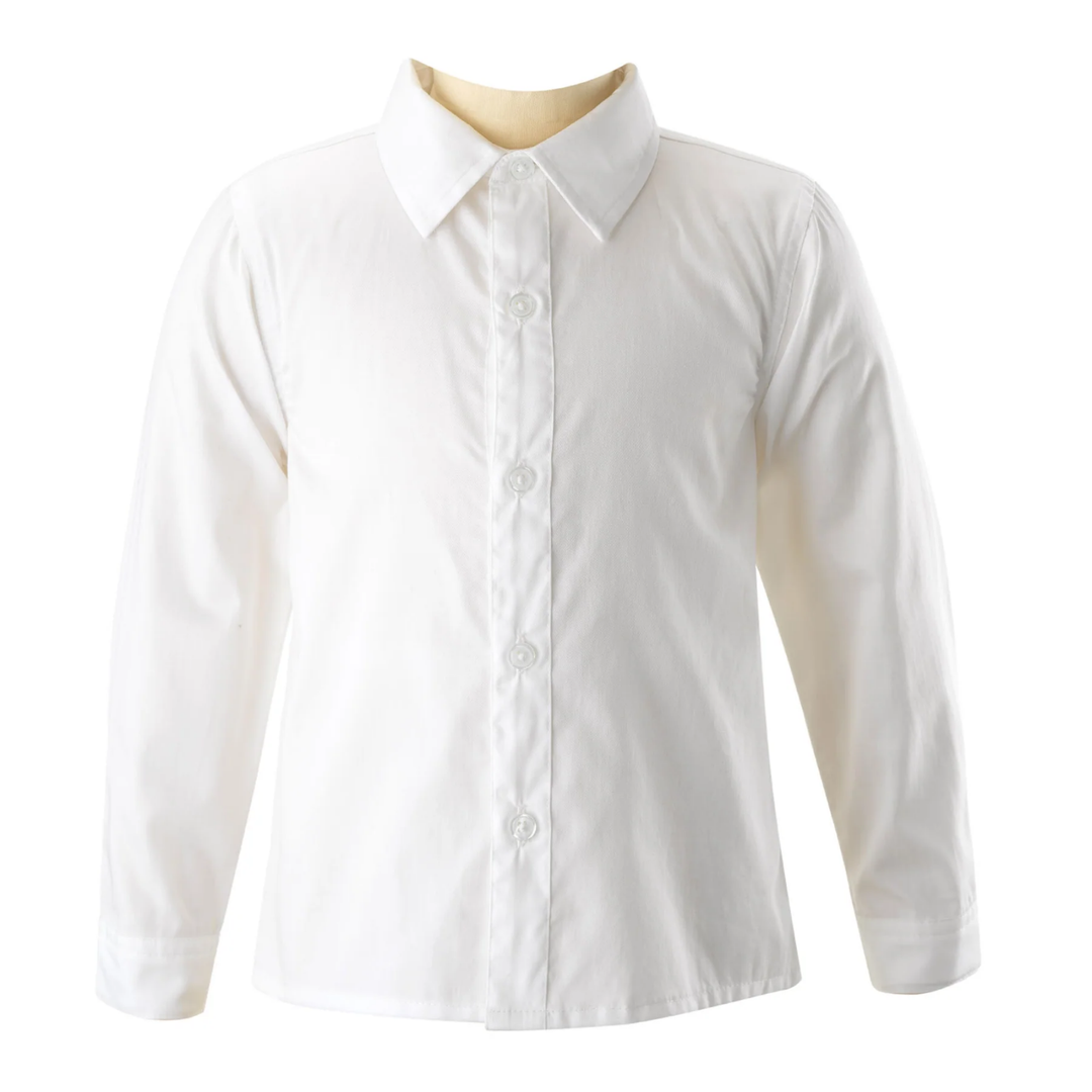 Classic Shirt in Ivory front