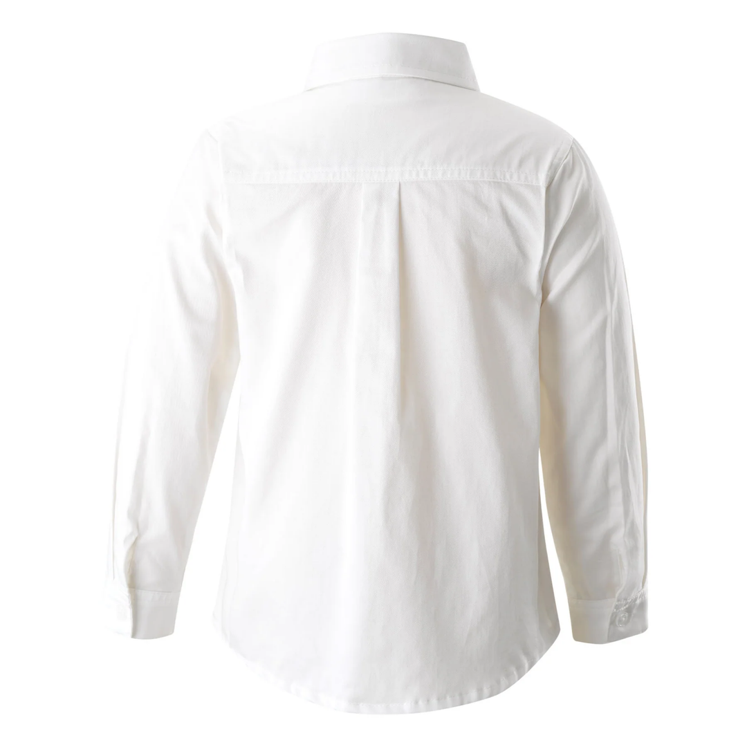 Classic Shirt in Ivory back