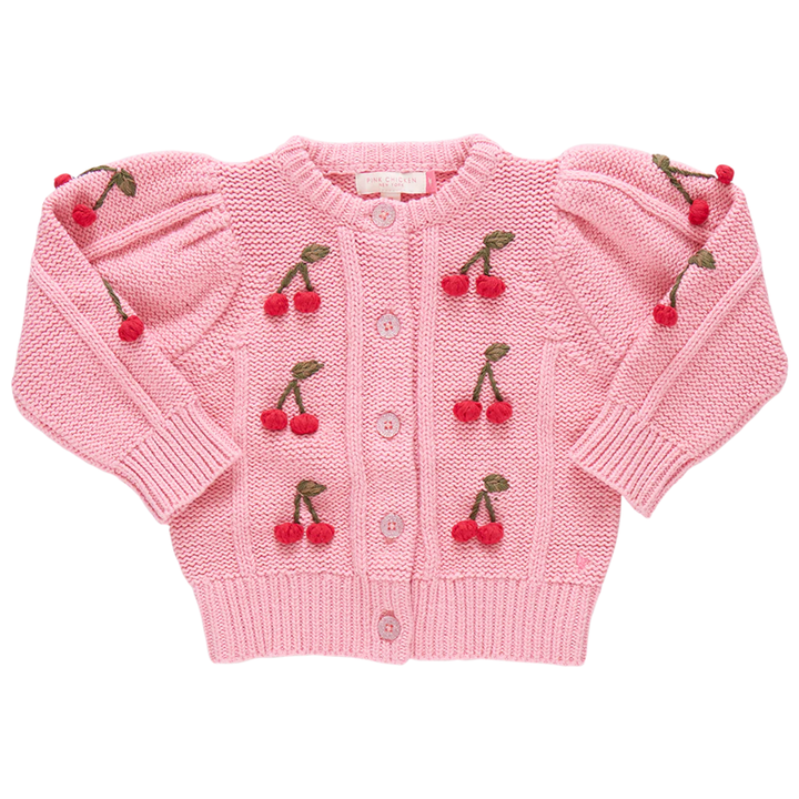 Constance Sweater - Cherries front