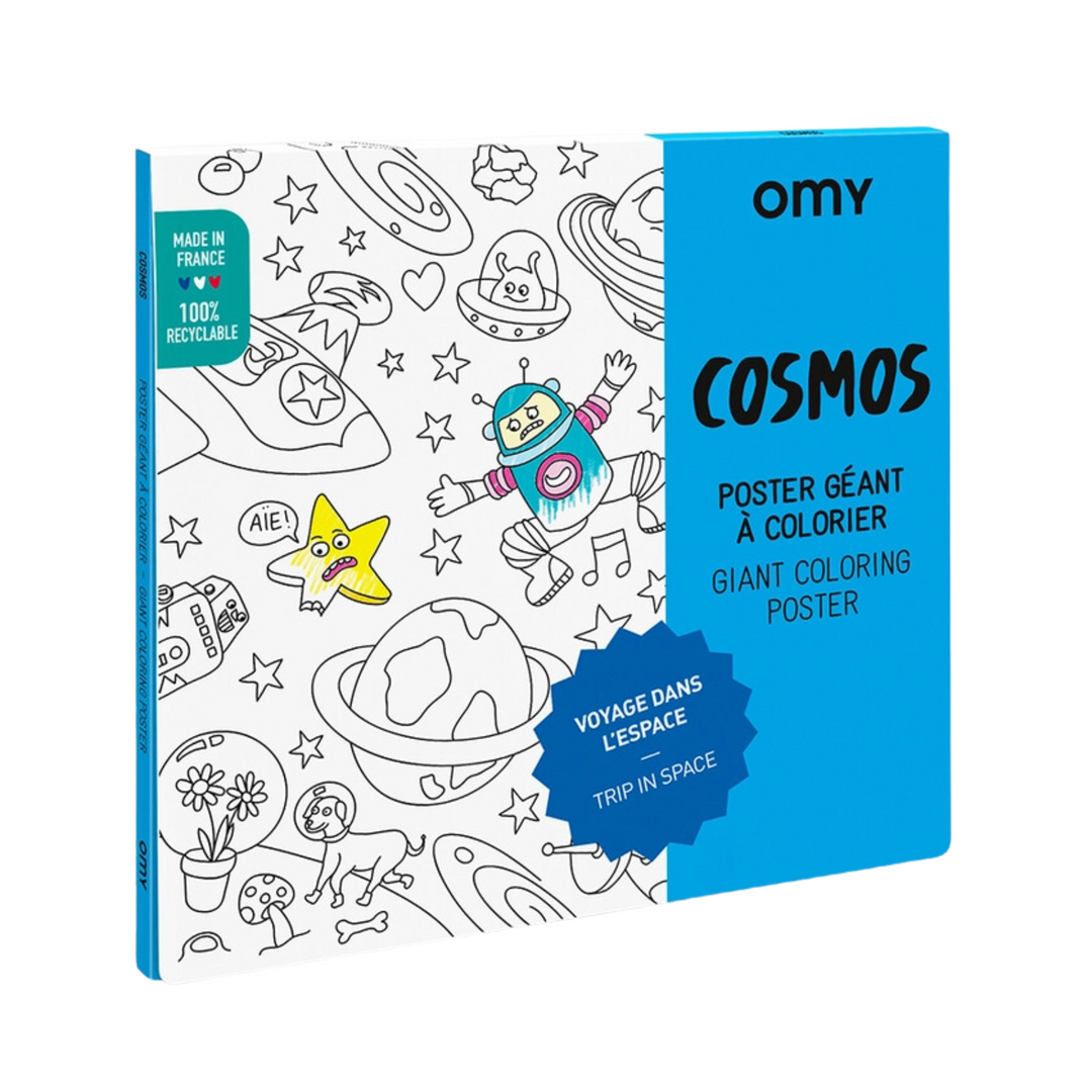 Cosmos Giant Coloring Poster front