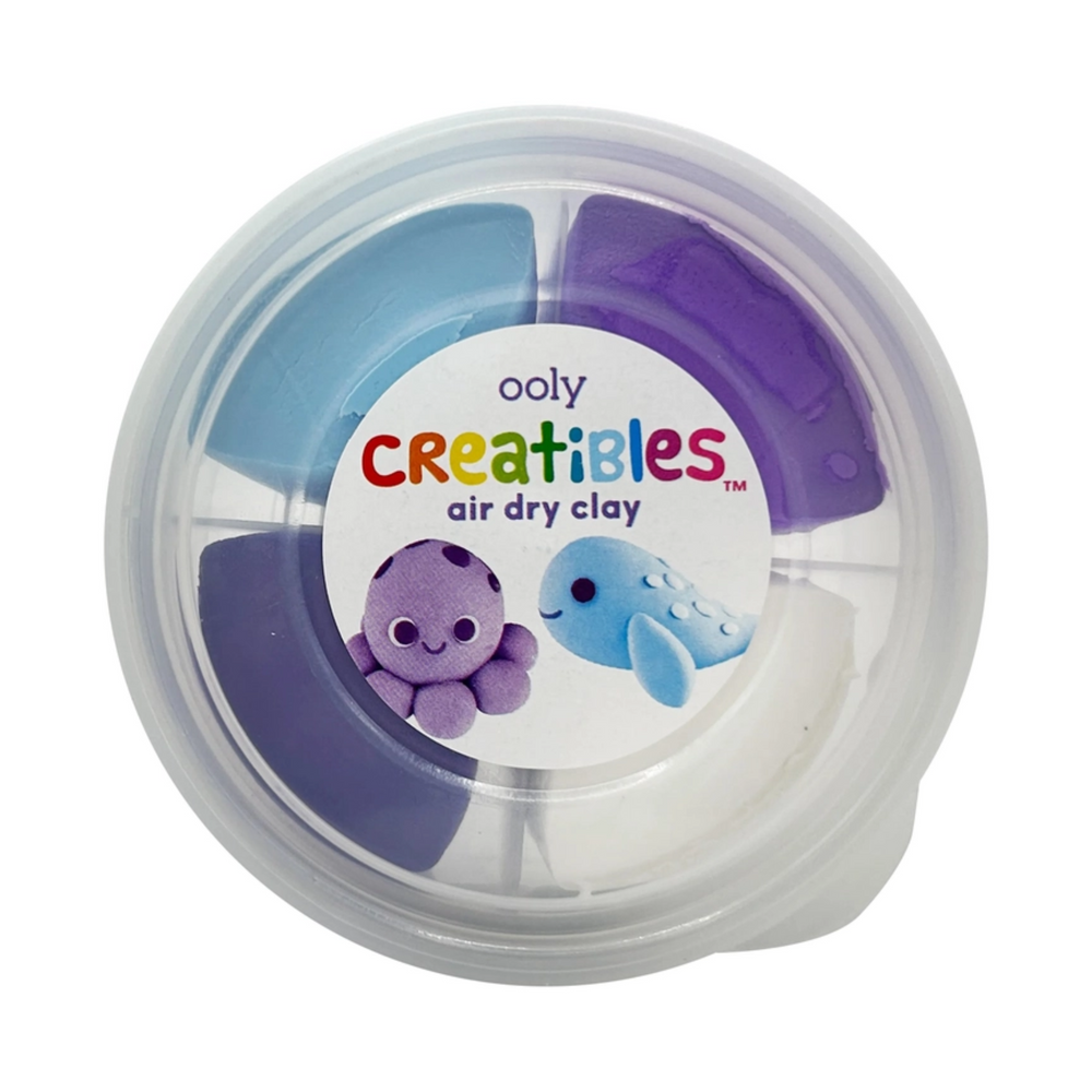 Creatibles D.I.Y. Air Dry Clay Kit: Ocean BFFs - Set of 4