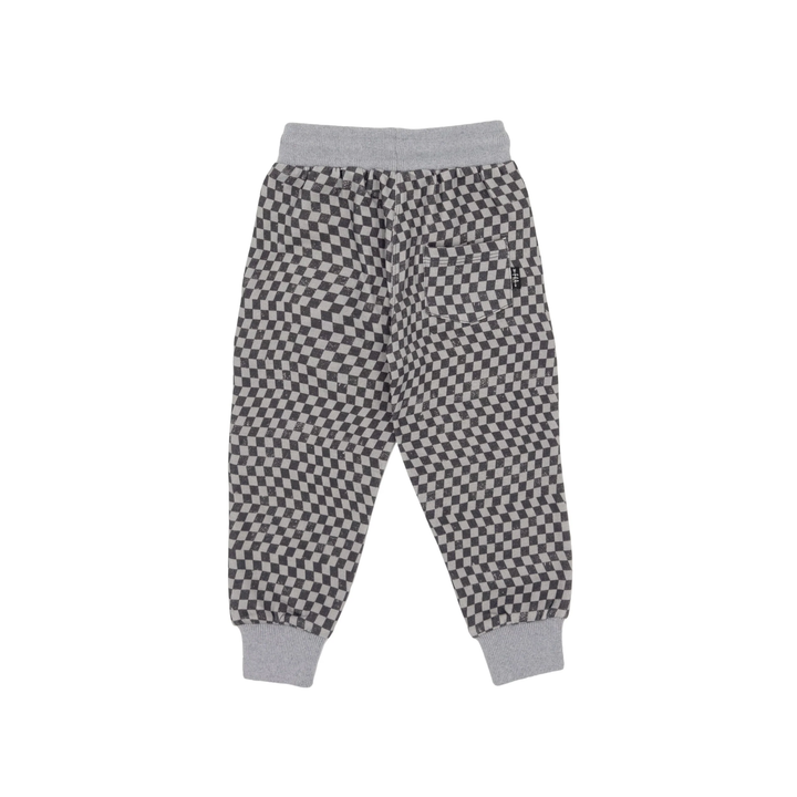 Cruz Baby Jogger in Gray Skies back