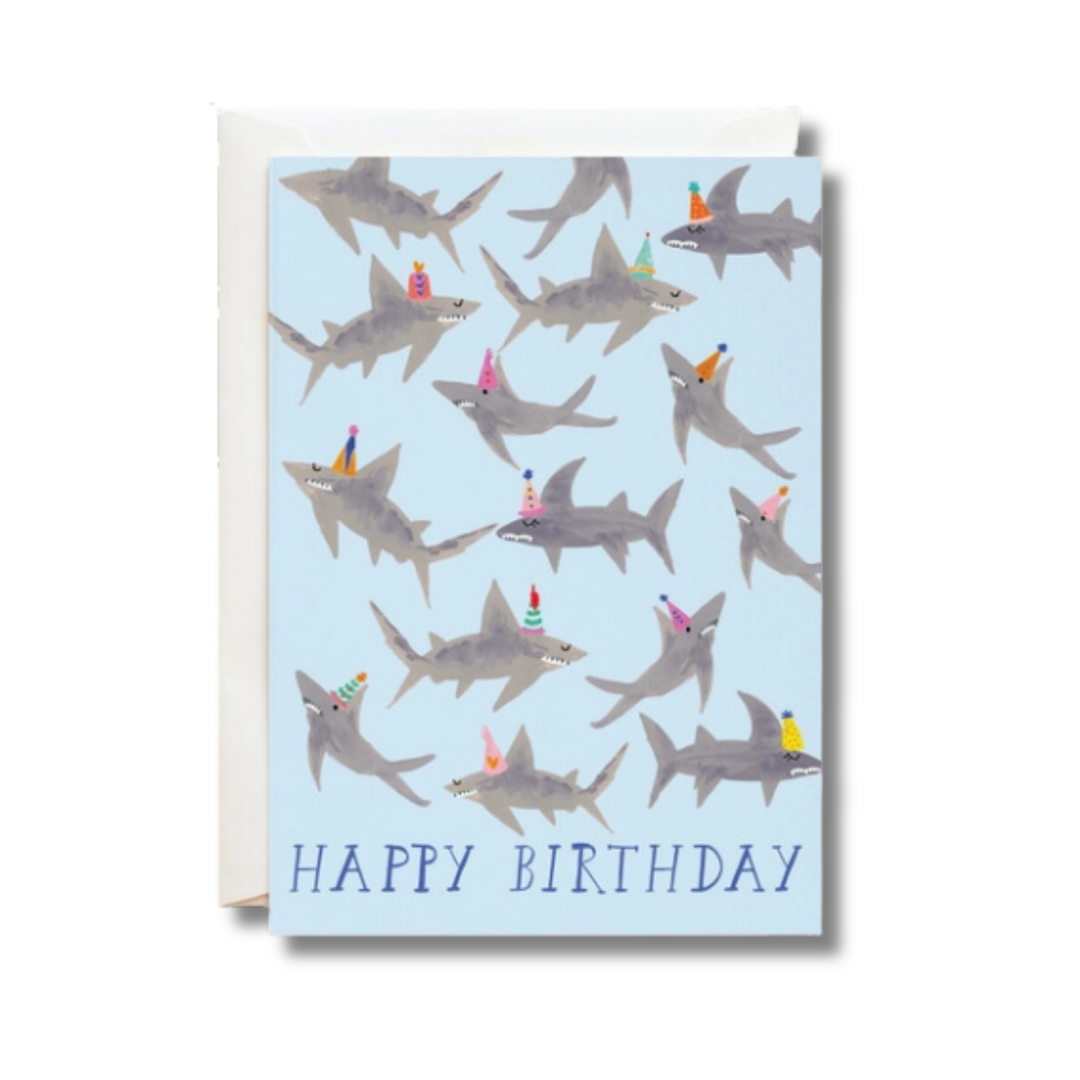 Did You Feel Something? Birthday Card front