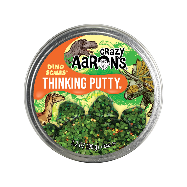 Dino Scales Thinking Putty in a can