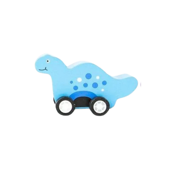 Dino Wood Racer in Blue front