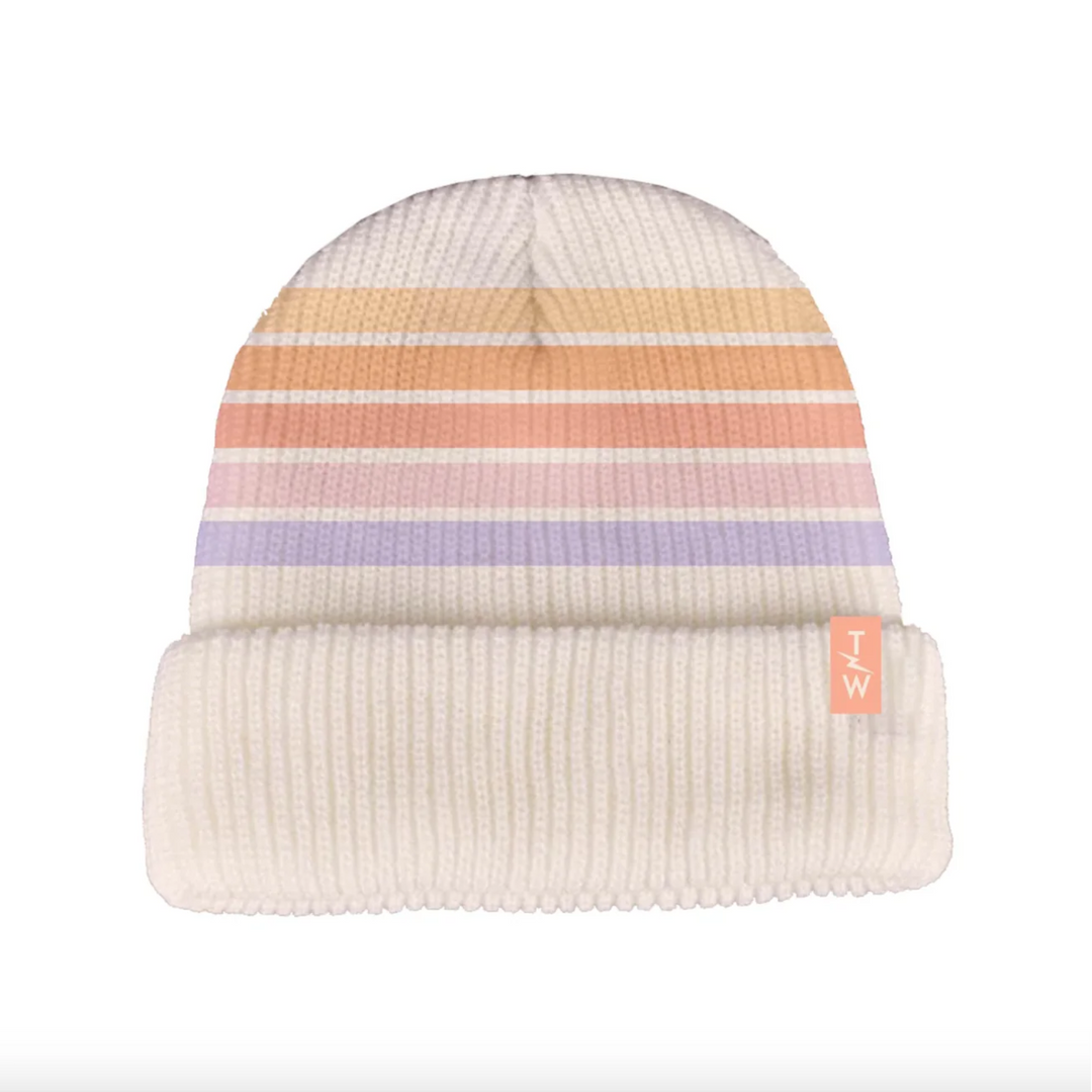 Dream In Color Beanie in Natural And Multi front