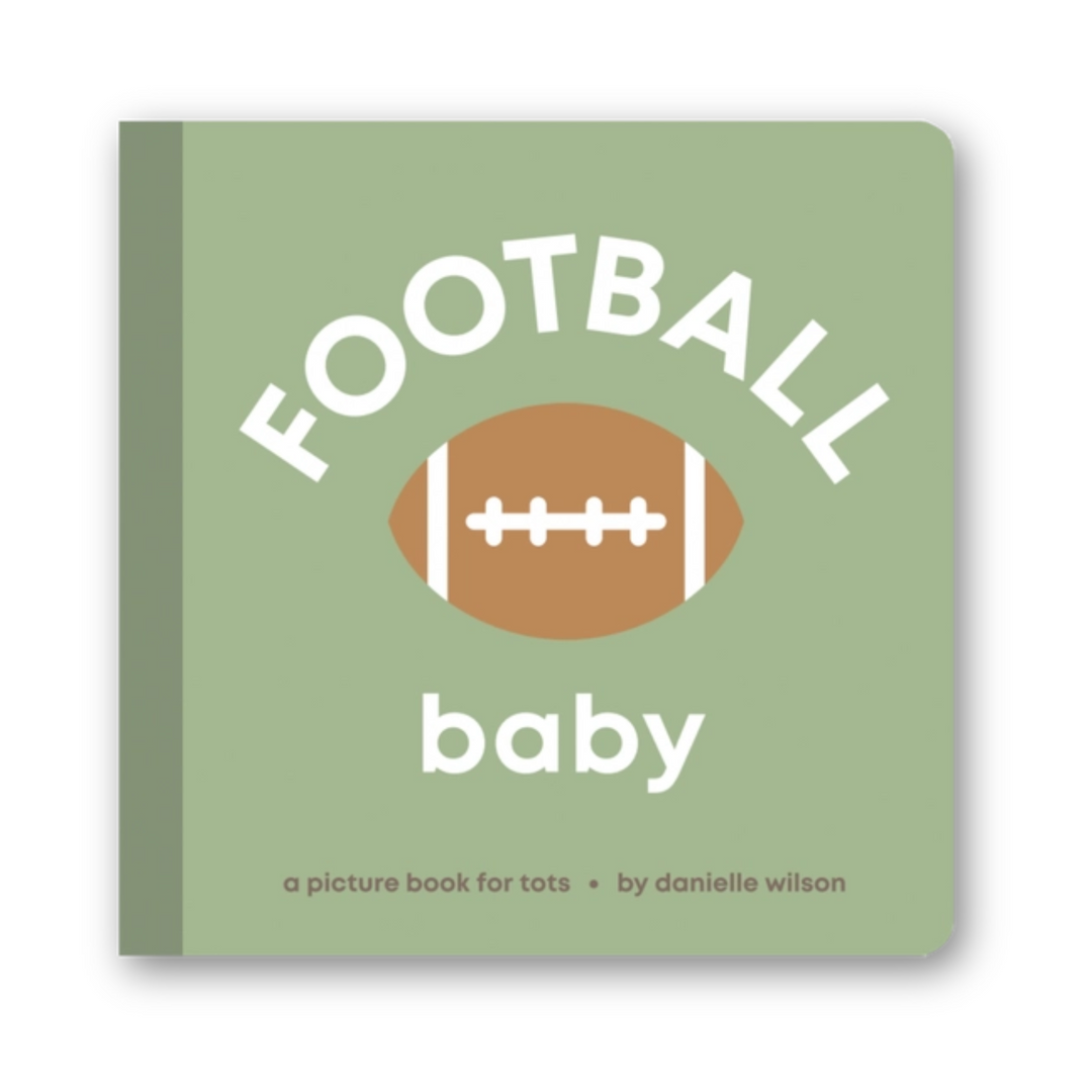 Football Baby Book front