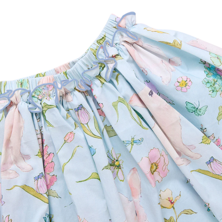 Gianna Skirt - Botanical Bunnies details