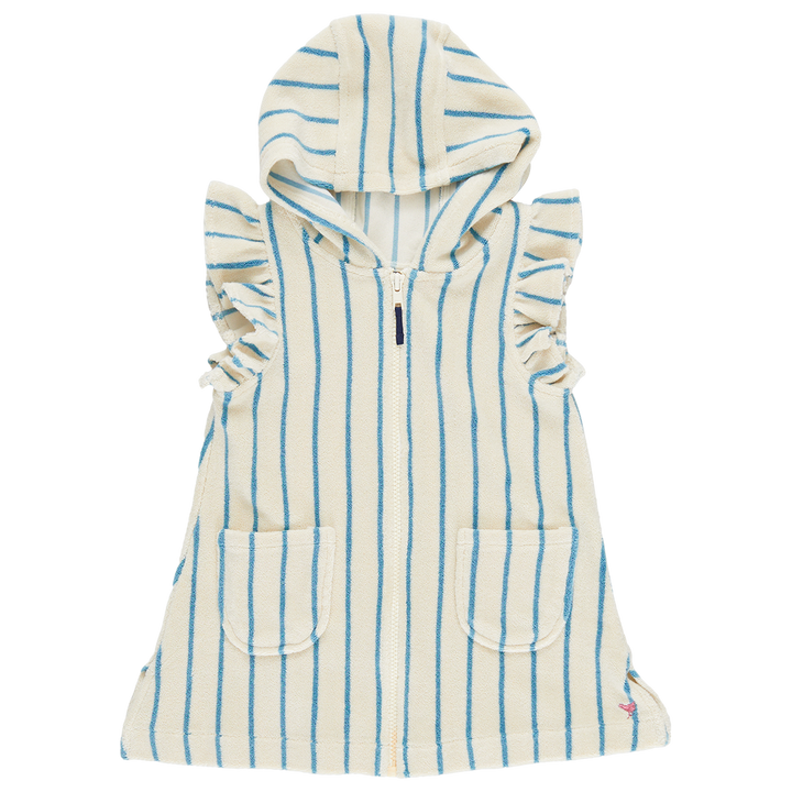 Terry Coverup - Blue Stripe front