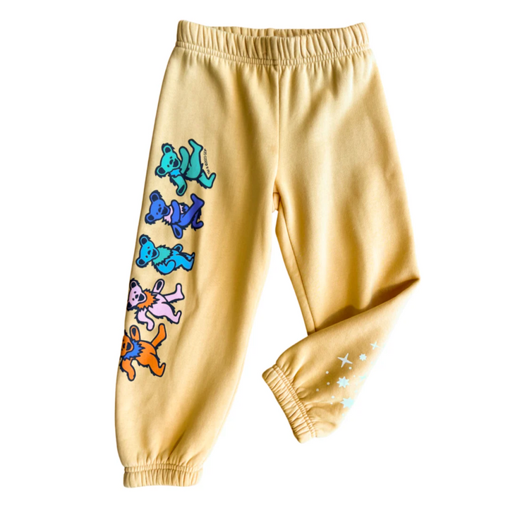 Grateful Dead Dancing Bears Sweatpants in Sunset front