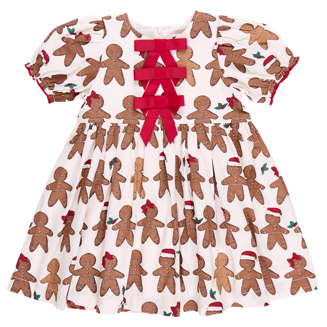 Hermione Dress - Gingerbread Cookie front