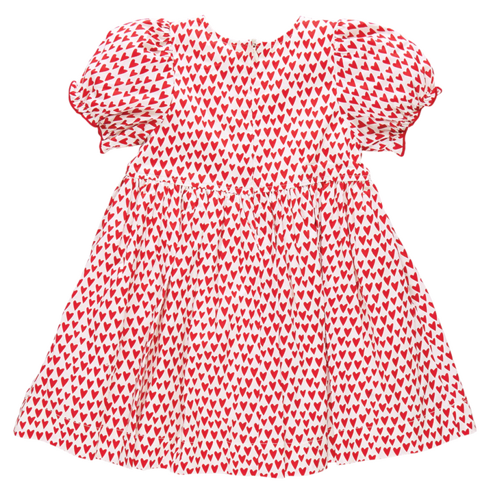 Hermione Dress - Mini Hearts back