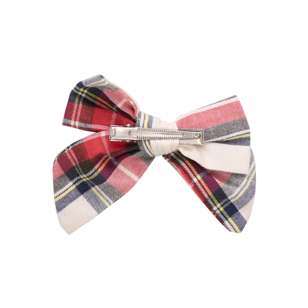 Holiday Bow - Holiday Tartan back