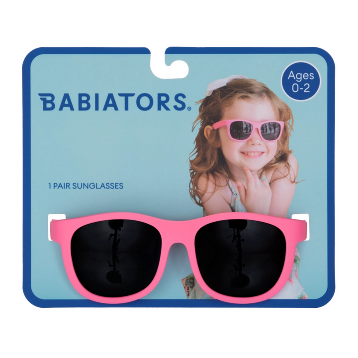 Hot Pink Wayfarer Sunglasses front