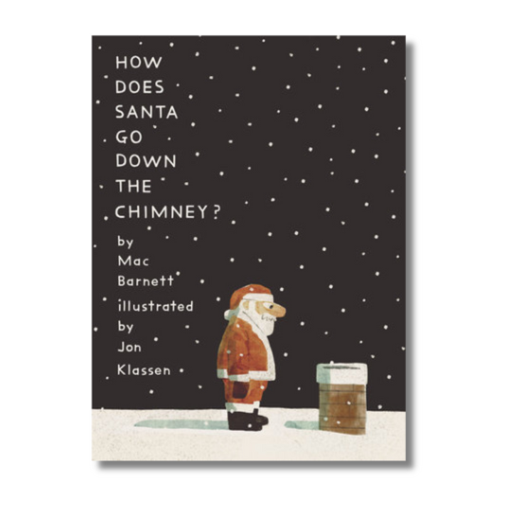 How Does Santa Go Down The Chimney? Book front