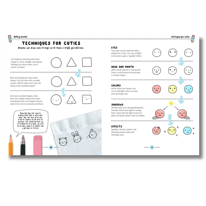 How to Draw Cute Stuff Book inside