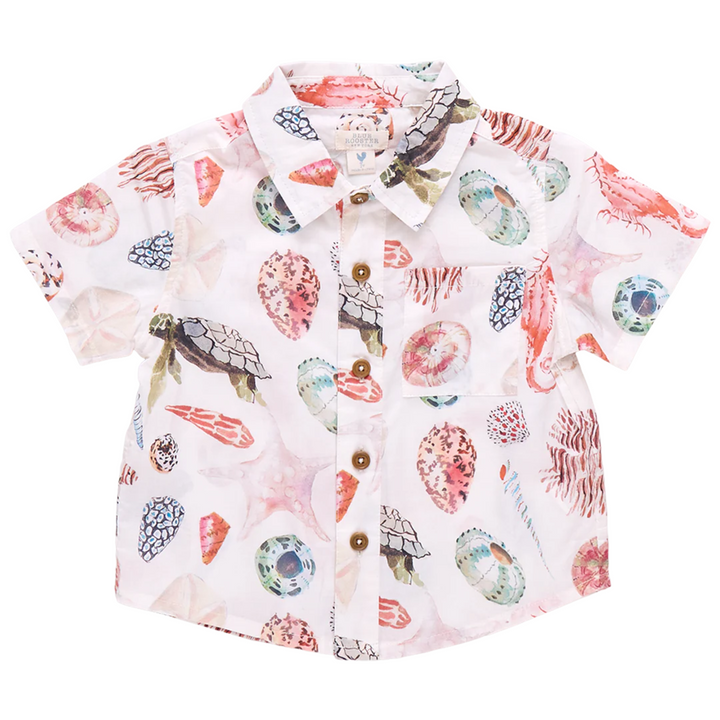 Jack Shirt - Watercolor Shells front