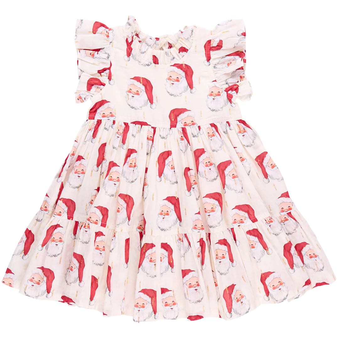 Jennifer Dress - Vintage Santas front