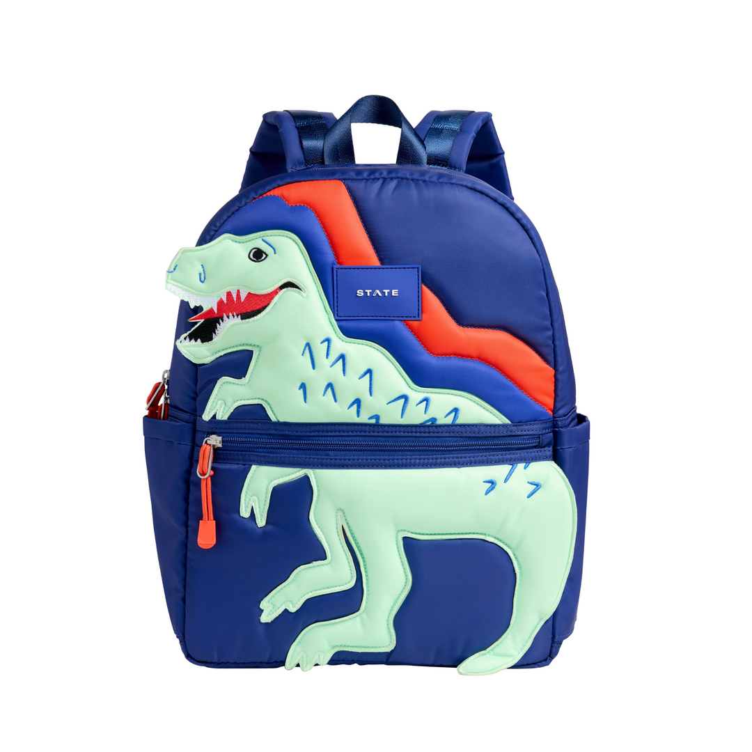 Kane Kids Travel Backpack in Dinosaur front